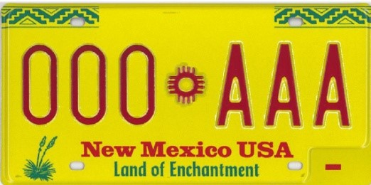 New Mexico License Plate Formats and Appearance New Mexico License Plate Formats and Appearance